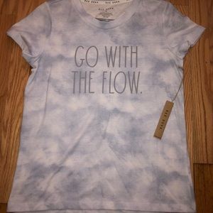NWT Rae Dunn shirt top tee XS extra small